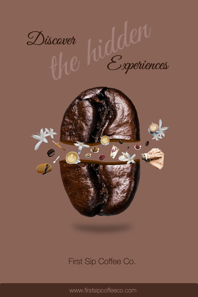First Sip Coffee Co. poster