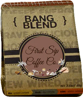 Bang Blend coffee bag